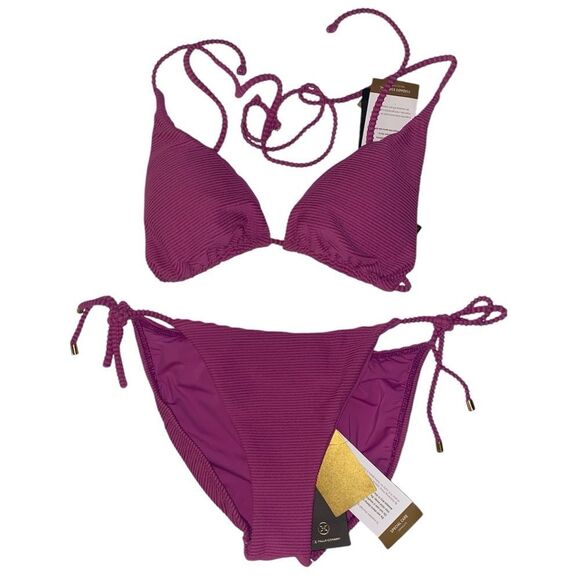 VIX Paula Hermanny Swimwear Kayla Lotus Bikini Set - Picture 3 of 7